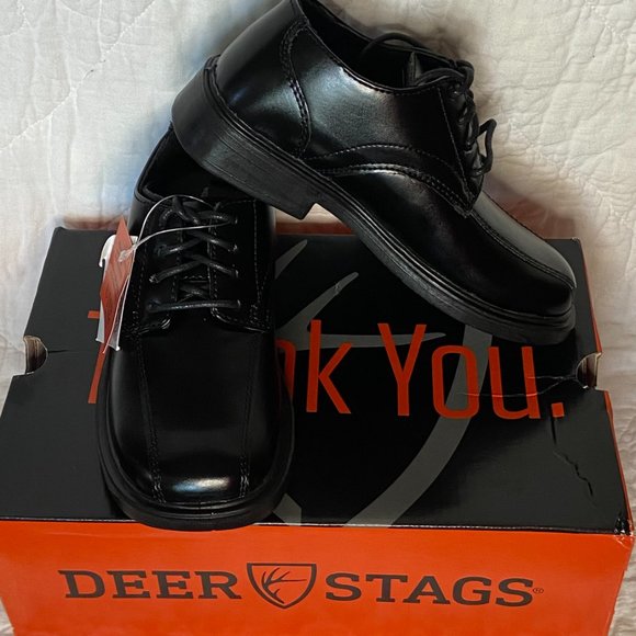 Deer Stag size 11 1/2W Dress Shoes - Picture 2 of 5